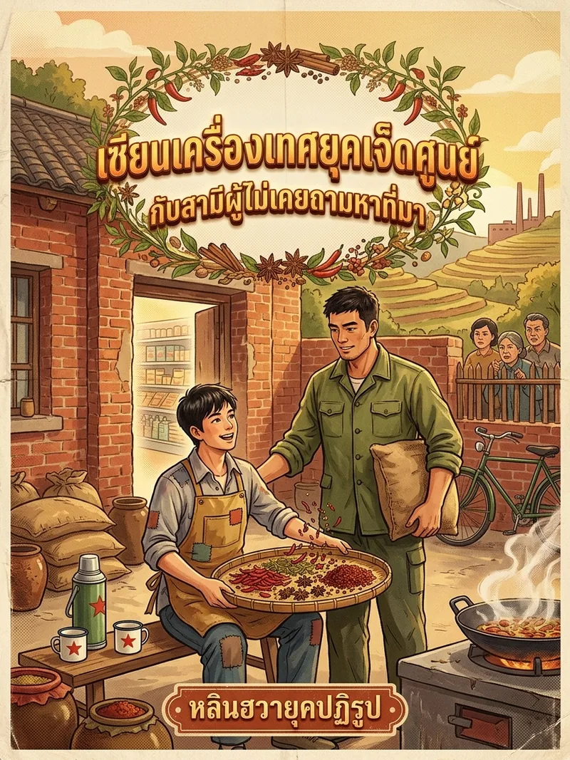 เซียนเครื่องเทศยุคเจ็ดศูนย์ กับสามีผู้ไม่เคยถามหาที่มา
