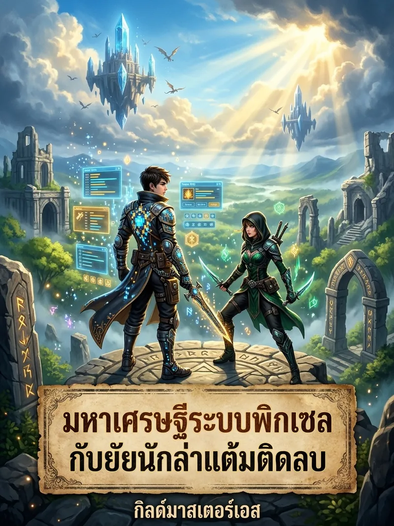 มหาเศรษฐีระบบพิกเซล กับยัยนักล่าแต้มติดลบ