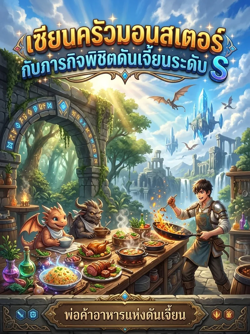 เซียนครัวมอนสเตอร์กับภารกิจพิชิตดันเจี้ยนระดับ S